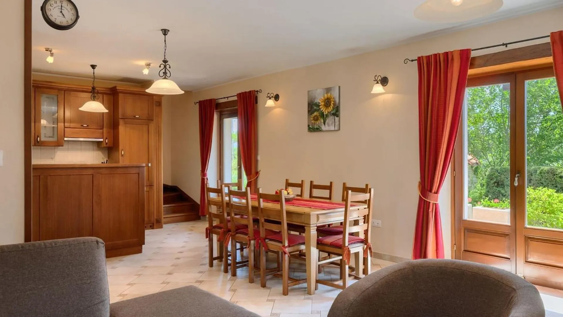 Rustic Villa Catarina With Pool In Tinjan Kringa